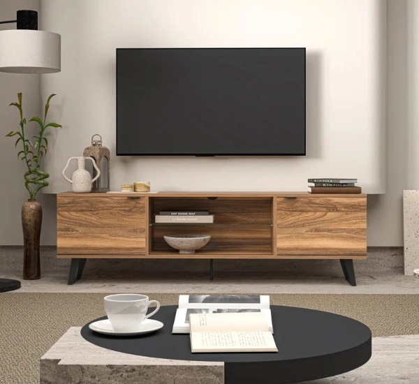 Custom TV Unit Carpentry at Dubai