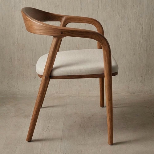 Wooden Chairs Dubai Marina