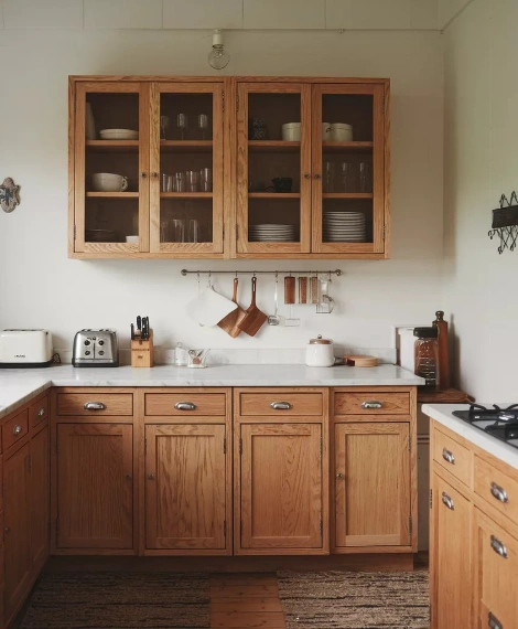 Wooden Kitchen Caribnets Carpentry Arabian Ranches