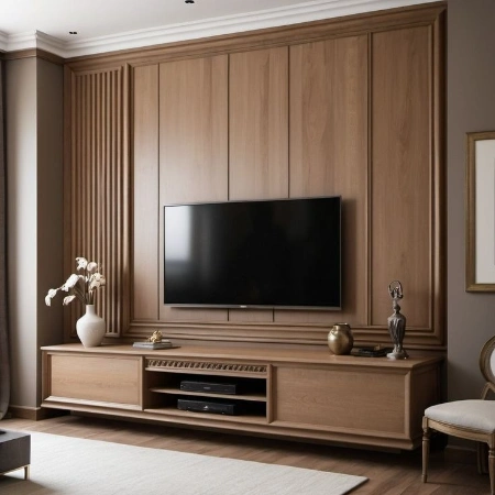 Wooden TV Unit